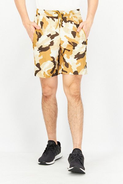 adidas Men Sportswear Fit Brand Logo Shorts, Black