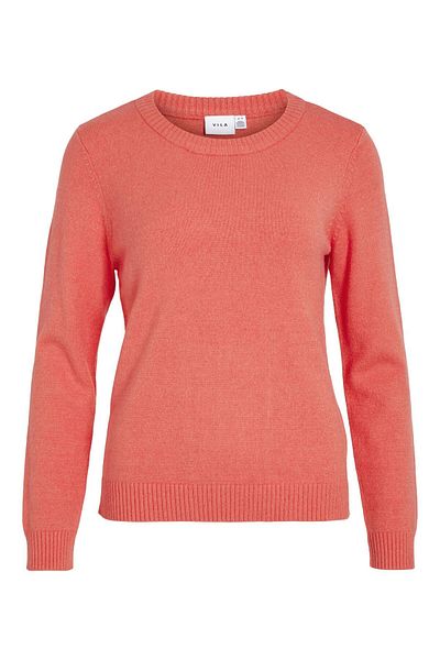 VILA Strickpullover Rundhalsausschnitt