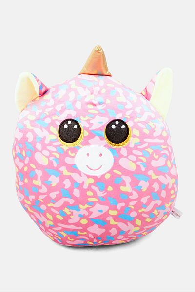 CUDDLES 16 Inch Unicorn Plush Toy, Pink Combo