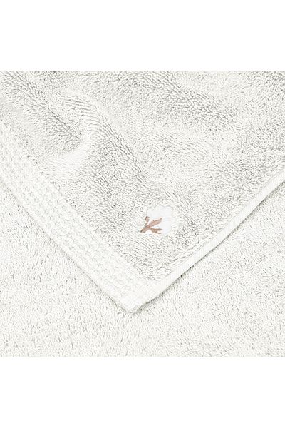 Ecocotton Σετ πετσετών μπάνιου από καθαρό βαμβάκι 2 τεμαχίων 100% οργανικό βαμβάκι με κέντημα με πεταλούδα 80x150 εκ.