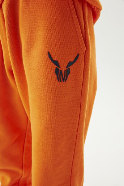 Nebbati Bg Store chlapecké oranžové tepláky 23Fw0Nb3225