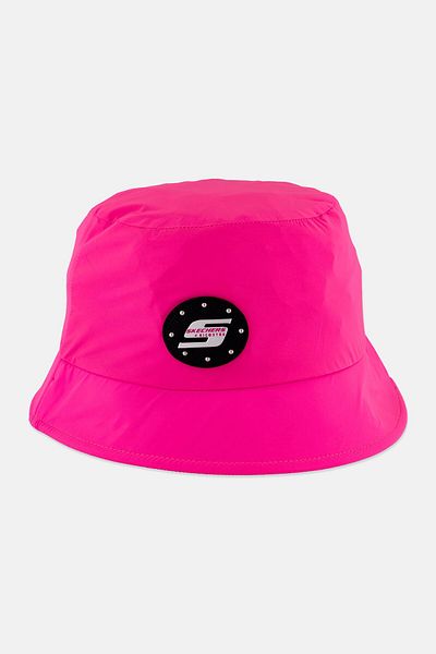 SKECHERS Women Brand Logo Bucket Hats, Pink