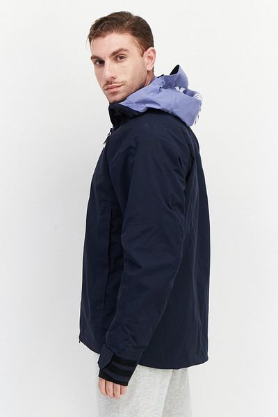 adidas Men Sportswear Fit Resort 3 In 1 Hooded Jacket, Dark Navy Blue