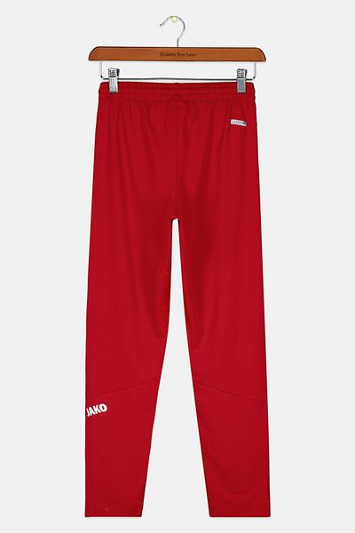 JAKO Kids Boy Sportswear Fit Brand Logo Training Pants, Red