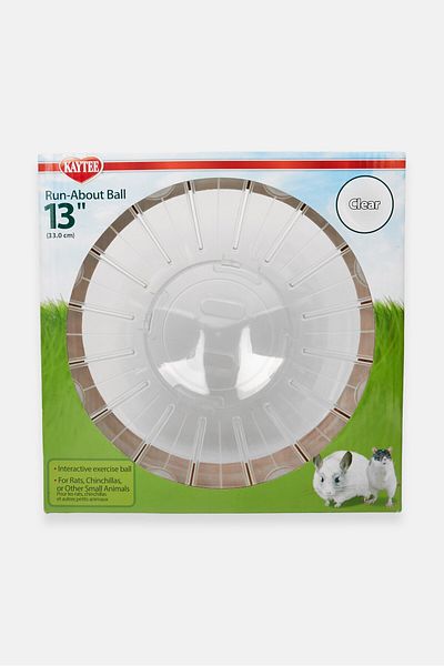 kaytee Run-about Ball Clear Balls And Wheels, Blue