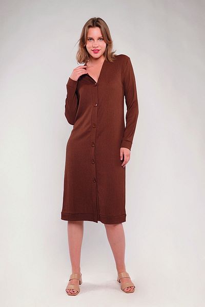 GABRİA Gabria Front Button Seoul Long Cardigan