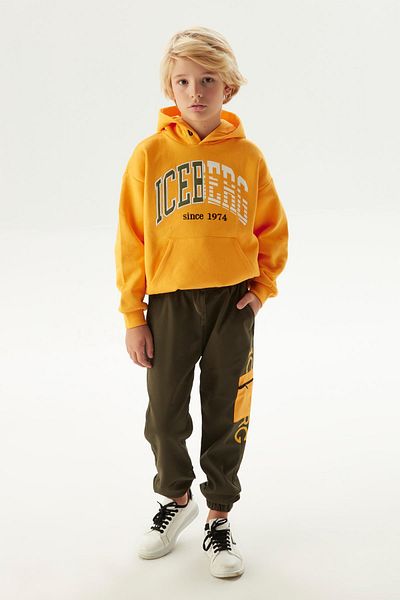 Iceberg Bg Store Boys Green Pants