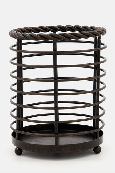 MIKASA Utensil Holder, Black