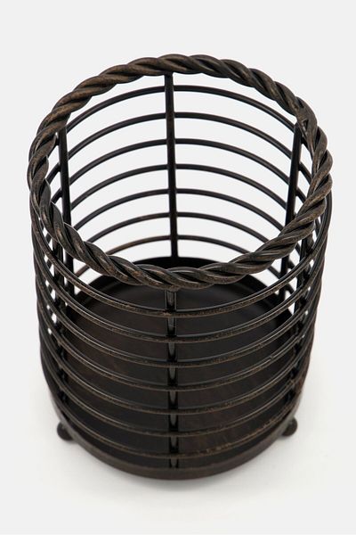 MIKASA Utensil Holder, Black