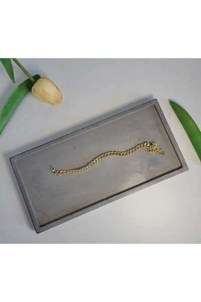 KARRA 24x11,5x1.5 cm Concrete Decorative Tray