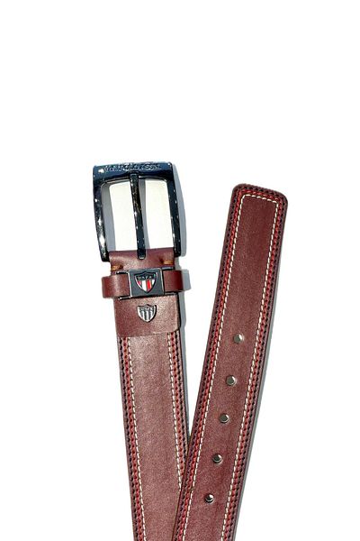 U.S. Polo Assn. حزام جلد صناعي للرجال