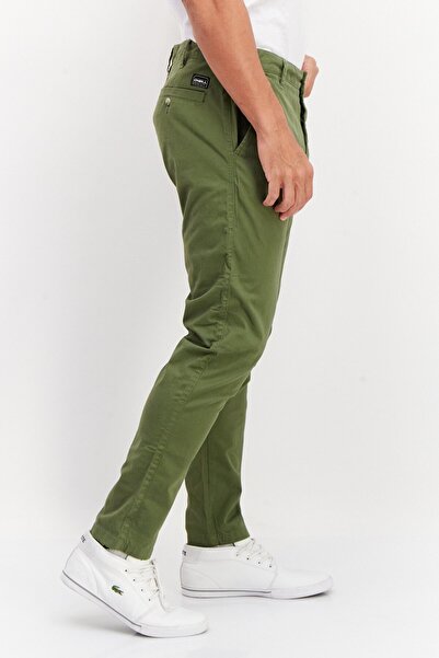 O'Neill Men Regular Fit Solid Chino Pant, Olive