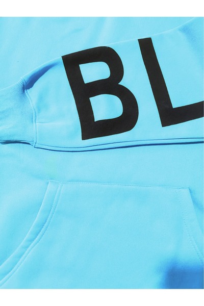 Machetta Μπλούζα με στάμπα Blake Unisex Oversize με κουκούλα - Plus Size