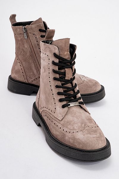 Hammer Jack Γυναικείες μπότες Clee - Real Leather, HJ 803 9951Z, Suede Mink