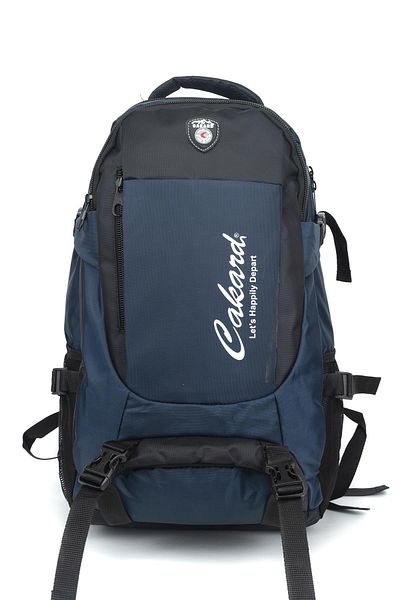 Necati Çanta Rucsac de exterior de dimensiuni mari 17-18 cu compartiment pentru laptop 45 Lt Albastru Marin