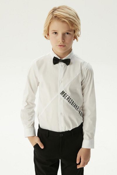 Bikkembergs BG Store Boy White Shirt