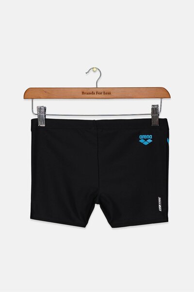 ARENA Men Brand Logo Drawstring Swim Trucks, Black