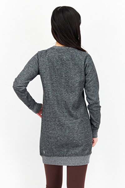 Converse Women Sportswear fit Brand Logo Training Sweatshirts, Black