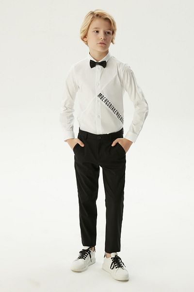 Bikkembergs BG Store Boy White Shirt