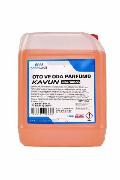 nanowash Oto Ve Oda Parfümü Kavun 5 Lt
