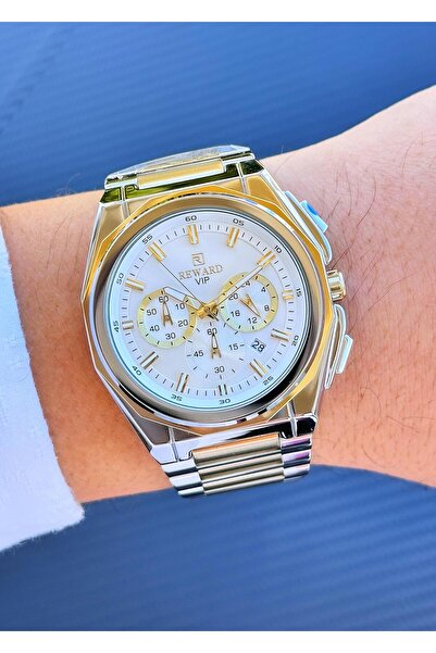 Reward Su Geçirmez Çelik Kasa Çelik Kordon Erkek Kol Saati