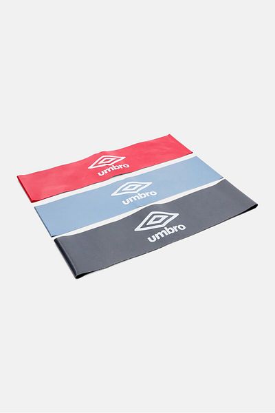 UMBRO 3 Pieces Resistance Band, Black