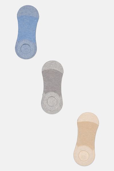 XOXO Women T3 Pair Textured Socks, Blue