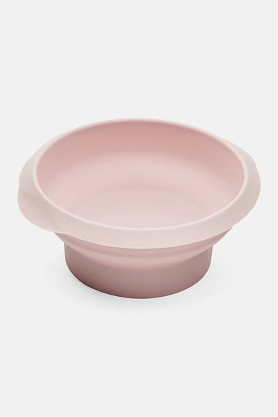 iBiLi Semi Circular Foldable Bowl, Pink