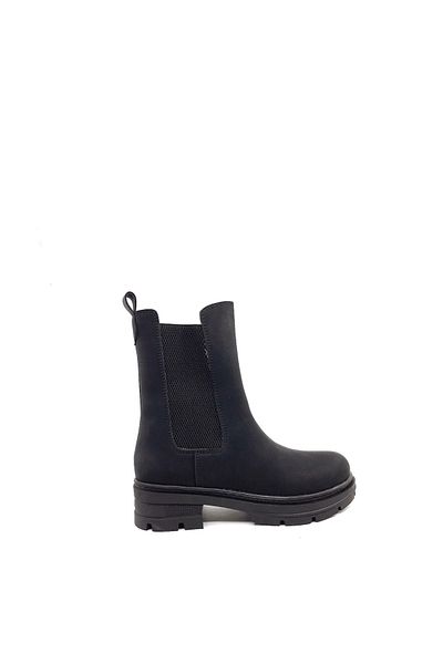 AYAKKABIMOOD Shoesmood Cc 712 Μαύρες Σμαραγδένιες Ελαστικές Μπότες