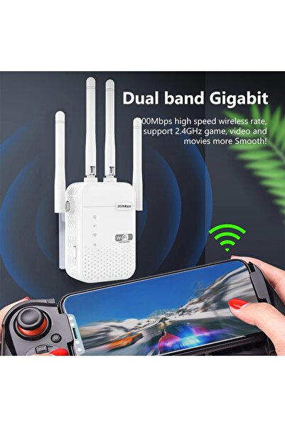 Choice مكرر واي فاي لاسلكي 300 ميجابت في الثانية بمقبس الاتحاد الأوروبي، موجه إشارة 2.4 جيجاهرتز، 802.11N، موسع واي فاي لاسلكي طويل المدى