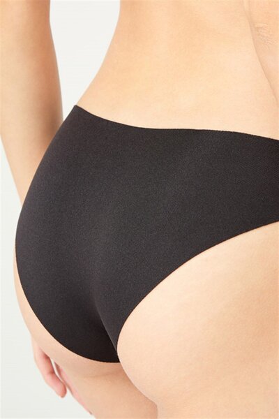 Cottonhill Basic İz Yapmayan Lazer Kesim Kadın Bikini Külot 3'lü Paket - 6