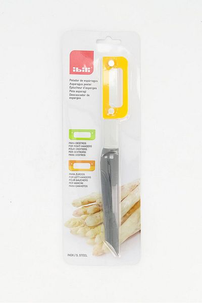 iBiLi Asparagus Peeler,right, Orange And Black