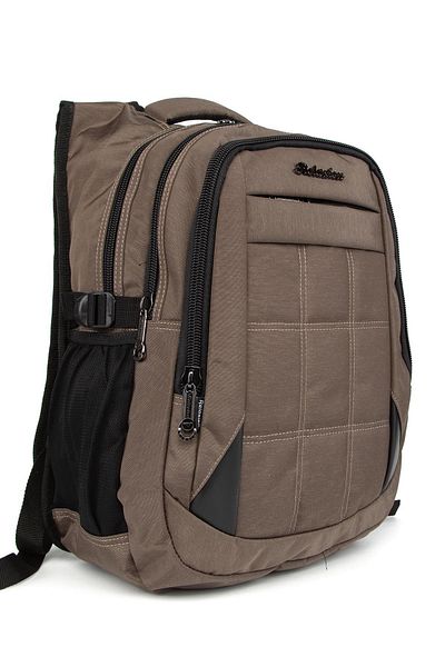 Necati Çanta Σακίδιο πλάτης Laptop Daily Travel School 15,6 ιντσών καφέ