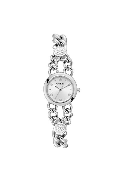 Guess Γυναικείο Ρολόι GW0758L1, 25 χιλιοστά, Κουάρτζ, Ανοξείδωτο Ατσάλι, Ασημί