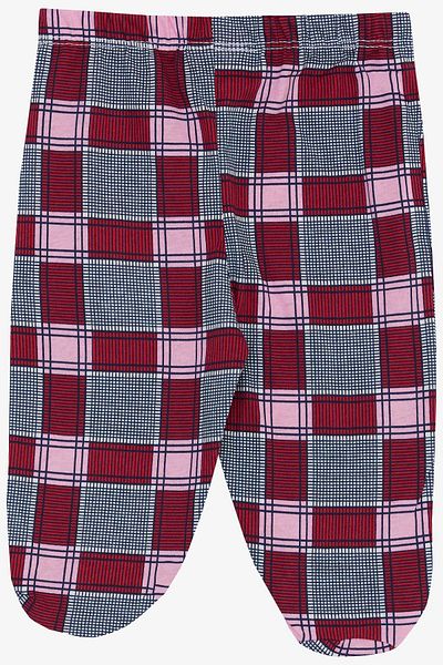 Breeze 6 Months Baby Girl with Booties - Bottom Plaid Pattern, Mixed Color