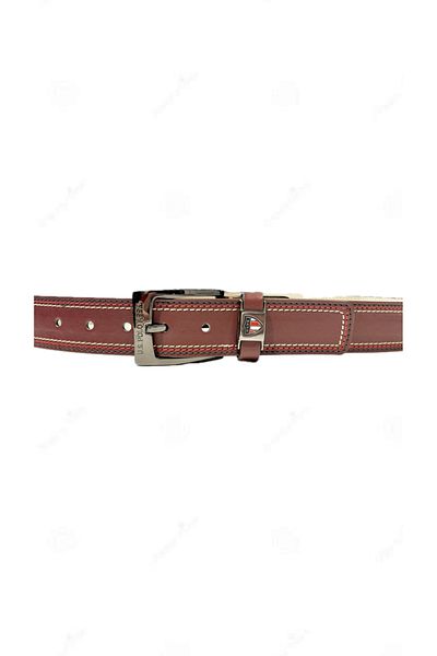 U.S. Polo Assn. حزام جلد صناعي للرجال
