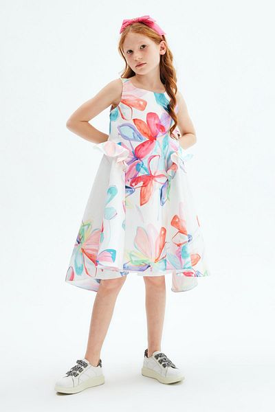 Lia Lea Bg Store Girl Patterned Dress 23pssl01977