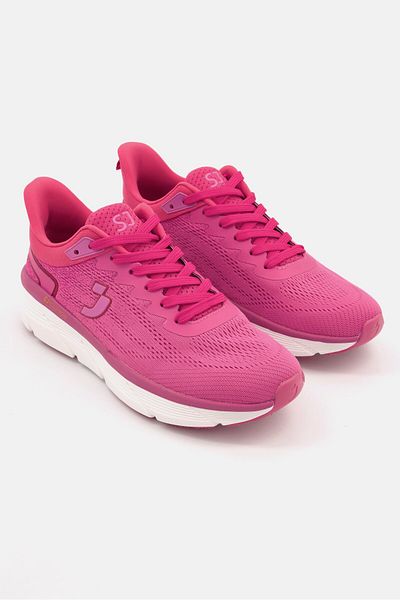 Safety jogger Women Brand Logo Lace Up Running Sports Shoes, Pink