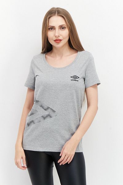 UMBRO Women Sportswear Fit Training T-shirt, Grey