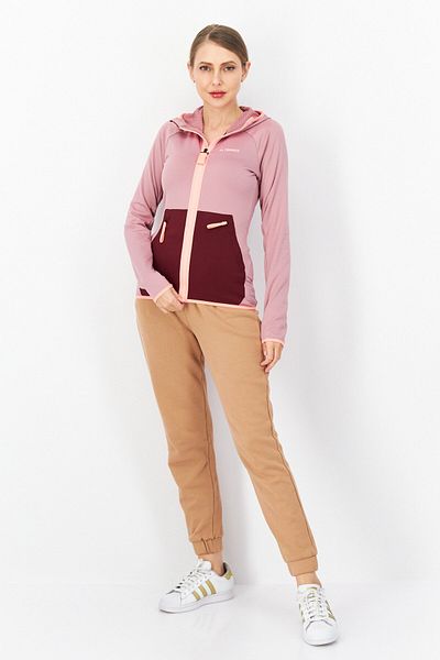 adidas Women Sportswear Fit Training Sweatshirt, Mauve Combo