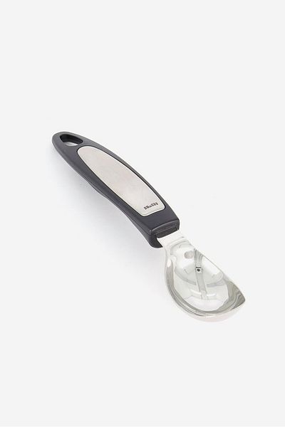 iBiLi Ice Cream Portioner, Silver and Black
