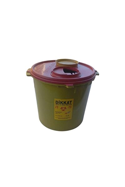 ASTERA Cannibalizer and Driller Infected Medical Waste Garbage Box - Medical Waste Garbage Can 5 Liters 5 Units