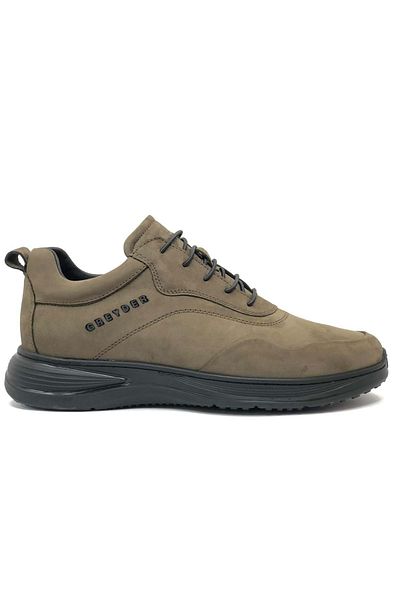 Greyder Men's Smoke Nubuck Genuine Leather Comfort Shoes 4K1Fa64612