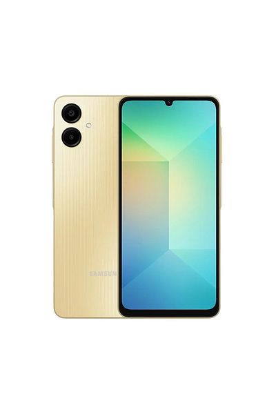 Samsung Galaxy A06 LTE 4GB RAM 128GB Storage Gold Android Smartphone