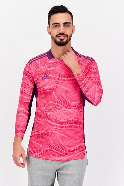 adidas Men Sportswear Fit Long Sleeve Training Jersey, Pink