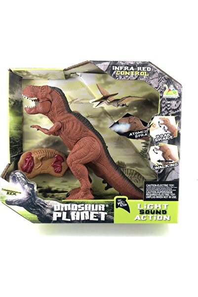 smilechild Mega Oyuncak Kumandalı Yürüyen Buhar çıkaran Agızı hareketli Dinaz...