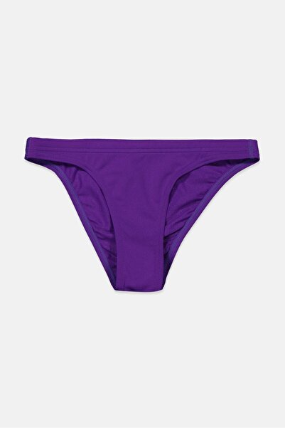 ARENA Women Brand Logo Drawstring Swimwear Bottoms, Purple and White