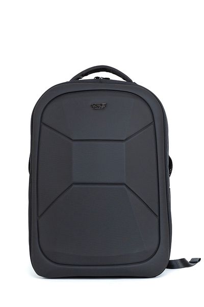 Necati Çanta Waterproof Casual Travel Backpack with 17 Inch Laptop Compartment Black