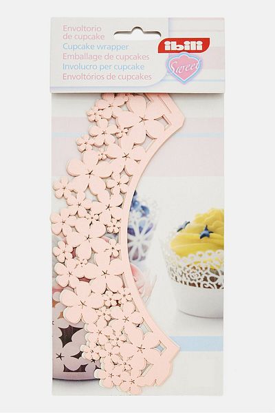 iBiLi 10 Pcs Cupcake Wrappers, Pink Combo