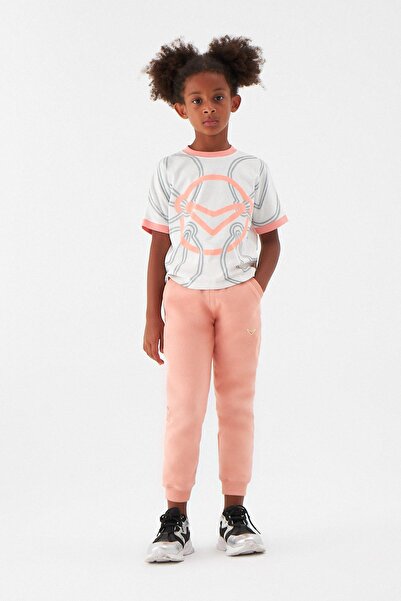 SWATSKY Bg Store Girls' Ecru T-shirt 22fw0sw6501